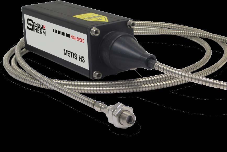 Metis H311 / H322 Highly Advanced, Full Featured 2-Color High-Speed Pyrometers High-Speed 2-color pyrometer for non-contact temperature measurement in short wavelength spectral range, primarily for