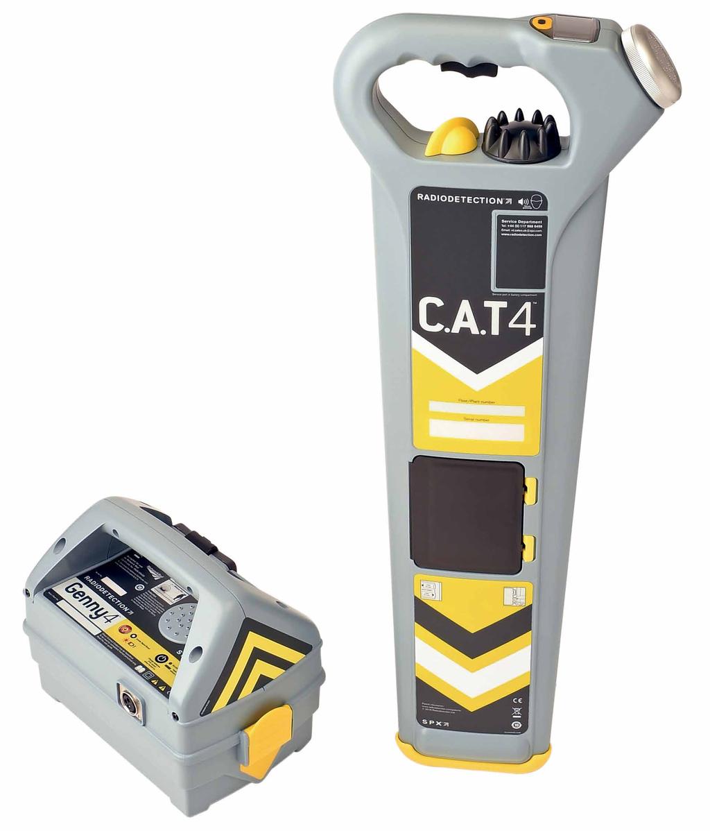 C.A.T4 Cable Avoidance Tool range Advanced digital design with the classic Radiodetection C.A.T look and feel.
