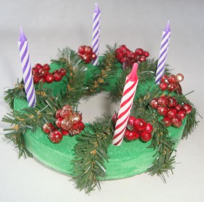 Advent Wreath Craft for Kids November 25, 2010 By Lacy catholicicing.