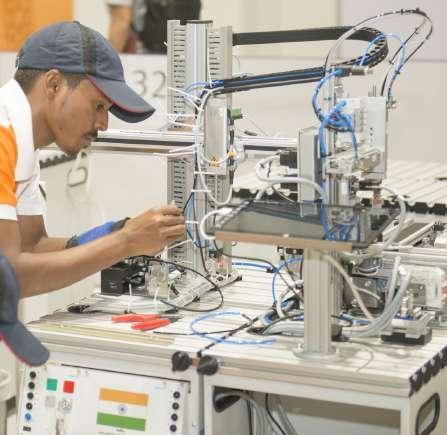 Didactic Training for the industry Photo: WorldSkills, Abu Dhabi The relentless competitive pressure on industries demands that all stakeholders, particularly manufacturing companies and the training