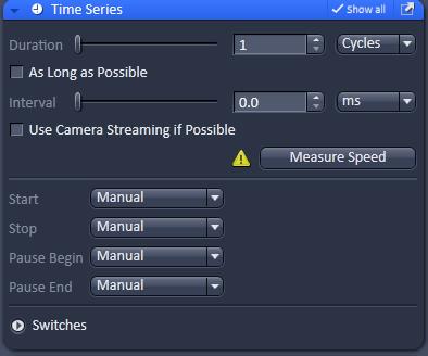 Live and set exposure and focus Start movie to record, stop to end recording Method 2: