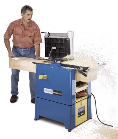 Planing Machines planes hms 2600ci Whether stationary or mobile: the scheppach hms 2600ci is the most efficient and cost effective planer & thicknesser available for the professional user; serious