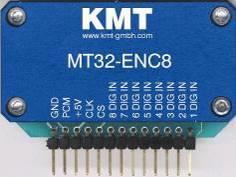 MT32 encoder and decoder MT32-ENC8 PCM encoder module for linking the data of up to 8 SC modules to one PCM bit stream for transmission Consumption of current: 20mA 65 x 105 x 230 mm - Weight 1000