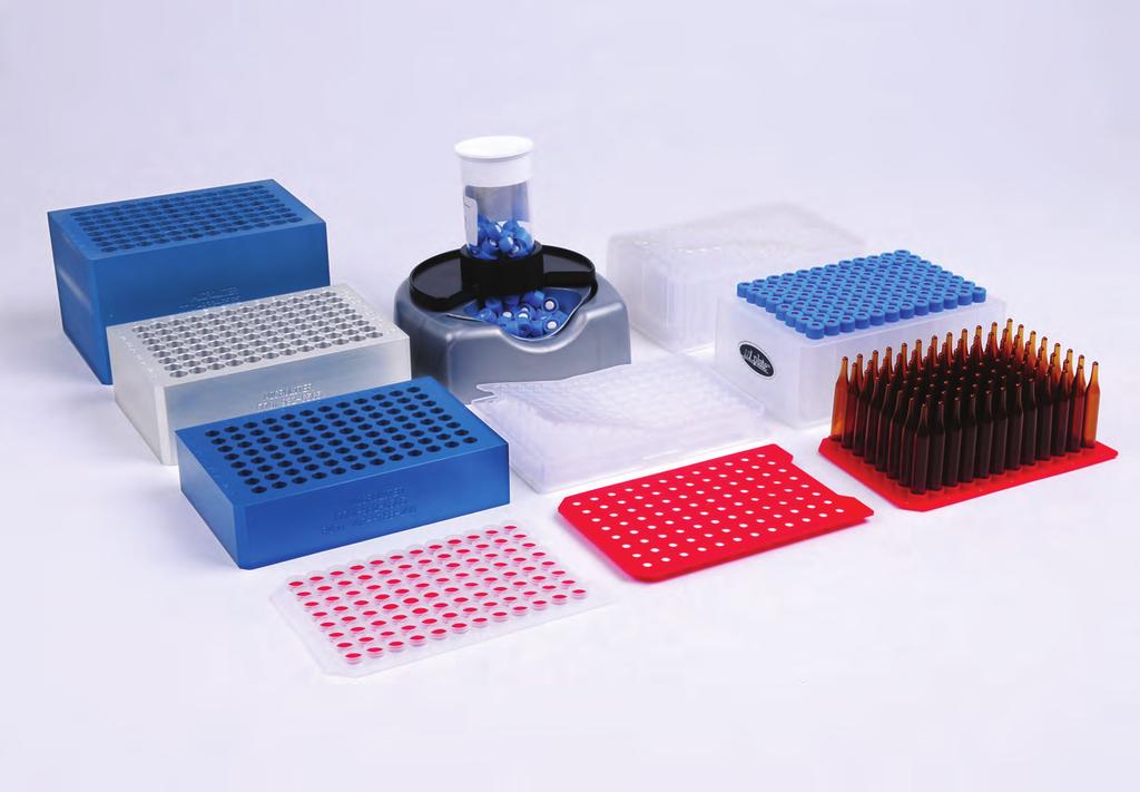 Chromatography Vials, Caps, Septa & Inserts > 10 High-Throughput Chromatography MicroLiter Plate Sampling System When it comes to high-throughput chromatography, MicroLiter provides the right