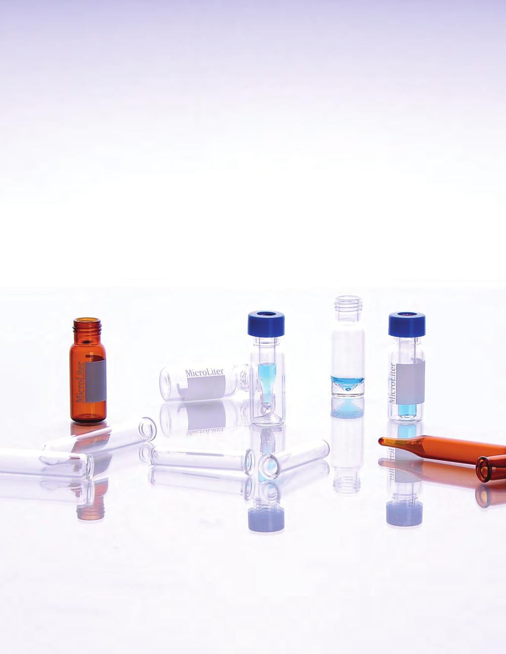 The Industry s Most Versatile Autosampler Vial Providing chromatographers with the solutions they need, MicroLiter offers autosampler vials with three closure options and two formats.