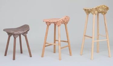 6. WELL PROVEN STOOL Designer: van Aubel & Shaw Maker/Manufacturer: James Shaw Studio Wood Supplier: G & S Specialist Timber Wood Species: American Ash, American Cherry, American Walnut The Well