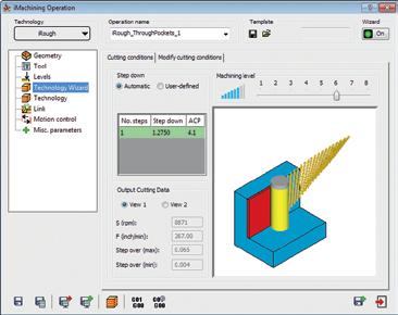imachining 2D imachining Wizard + imachining Tool path = the Ultimate Solution! SolidCAM s imachining highlights: Increased productivity due to shorter cycles - time savings 70% and more!
