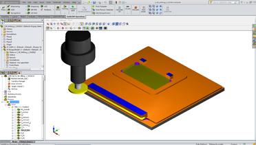 2.5D Milling Open SolidCAM Part: 2_5D_Milling_1_SW2013.prz Download the recording This example illustrates the use of SolidCAM 2.5D Milling to machine the part shown in the video recording.