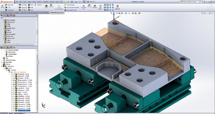 SolidCAM 2014 SolidCAM The leading CAM-Solution integrated in SolidWorks SolidCAM is the Complete, Best-in-Class CAM Suite for Profitable CNC-Programming in SolidWorks SolidCAM, including the