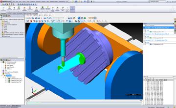 Simultaneous 5-Axis Machining Open SolidCAM Part: sim_5_axis_1_sw2013.