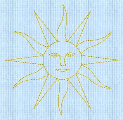 Express Embroidery Express Trace Express Border Create a new embroidery by converting color areas in a picture to fill and satin areas, outlining it with running stitch or satin line.