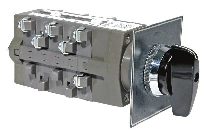 ø0mm - Series Key features: Wide variety of heavy-duty oiltight cam switches Operators available up to positions Switches made with a double circuit contact block Contact blocks rated 00V, 0A Ideal