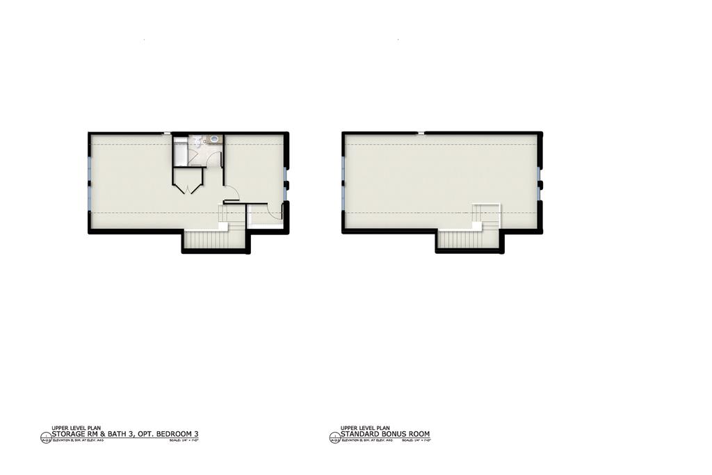 Included Upper Level Layout This layout features a selection of enhancements you can make to your easyhouse.