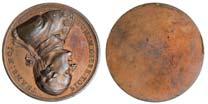 March 27 & 28, 2018 - LONDON 525 525 John Smart (1741-1811), uniface copper medal, by John Kirk after Joachim Smith, 36.5mm.