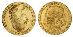 March 27 & 28, 2018 - LONDON 61 61 (x2) 61 George III (1760-1820), Half-Guinea, 1775, third laureate head of inferior workmanship right, rev. crowned and garnished shield (Schneider 617; MCE 416; S.