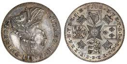 March 27 & 28, 2018 - LONDON 80 80 (x2) 80 George III (1760-1820), Dorrien-Magens Pattern Shilling, 1798, 6.00g (92.59gr), second laureate, draped and cuirassed bust right, rev.