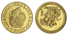 March 27 & 28, 2018 - LONDON 88 88 (x2) g88 George III (1760-1820), Sovereign, 1817, laureate head right, rev. St George and dragon (Marsh 1; MCE 464; S.