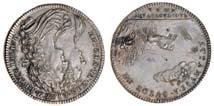 (Eimer 274; MI 606/7), toned, a bold very fine 200-300 Bt. Baldwin, February 1975 471 471 (x1.5) 471 William and Mary (1688-94), Coronation, 1689, silver medal by J.
