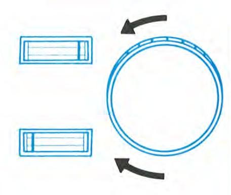 Adjust the photo system magnification changer to L, normal magnification. In special cases, increasing magnification by a factor of 1.6x is possible by switching to H.