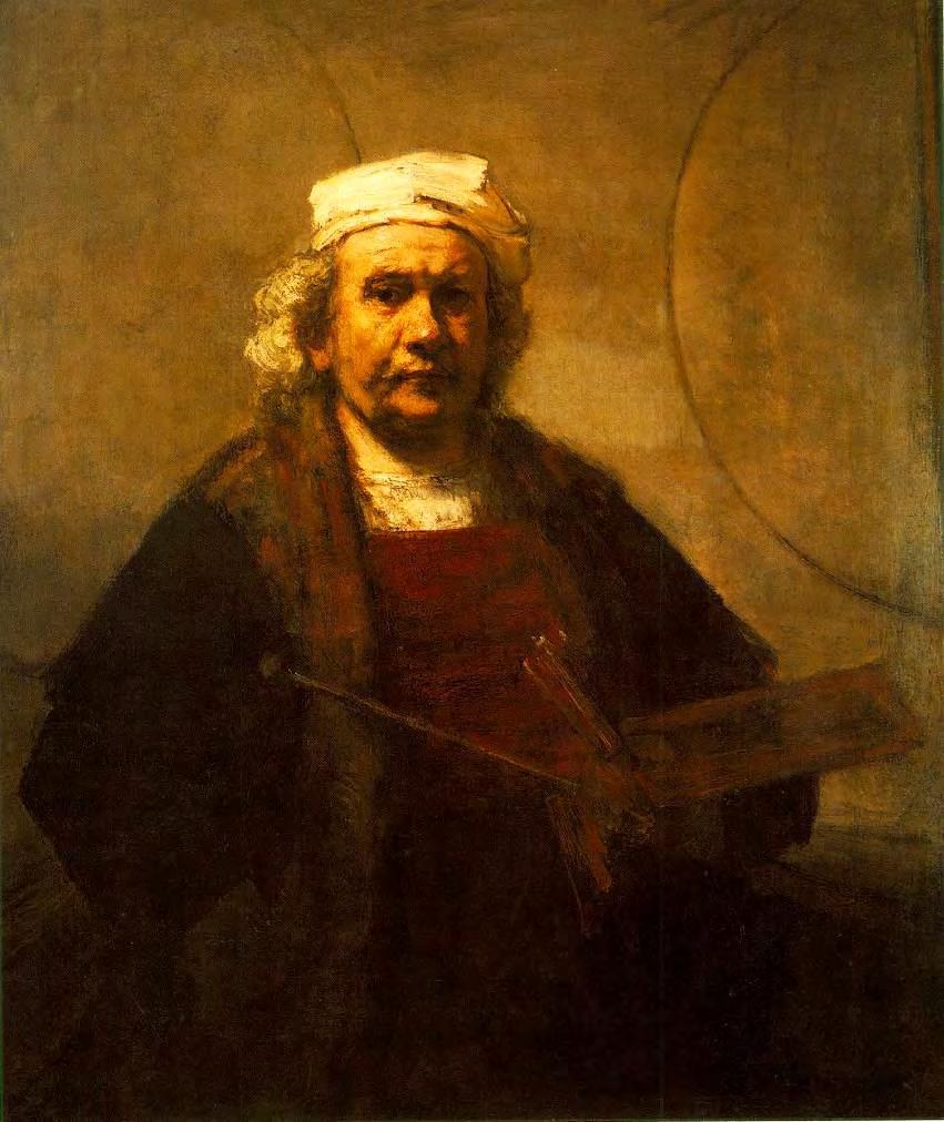 Paints and Inks Rembrandt Van Rijn, Sef Portrait, 1665-69 Paints (pigments) reflect colored light All painting, drawing, etc When you combine pigments together, the