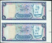 B204p), about uncirculated, very rare (2) 1,500-2,000 x504 Central Bank of Kuwait, a specimen set of the 1968 (1994) series, all zero serial numbers, all are multicoloured with arms at left, all with