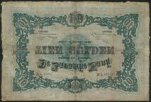 WORLD AND BRITISH BANKNOTES 628 De Javasche Bank, 5 gulden, 5 April 1895, serial number IX02847, black on tan underprint, arms at top centre, value at low centre and each corner (Pick 45b), several