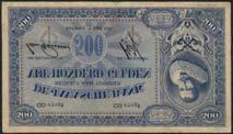 WORLD AND BRITISH BANKNOTES 641 De Javasche Bank, 200 gulden, 14 November 1925, serial number RU 00874, red, Jan