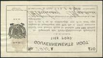 April 11 and 12, 2018 - LONDON SOUTH VIETNAM 764 Gouvernements Noot, South African Republic, 10, Te Velde (Pilgrims Rest), 1 March 1902, serial number 2415 A, 2994 A, black