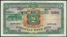 WORLD AND BRITISH BANKNOTES SOUTHWEST AFRICA x768 Barclays Bank (Dominion, Colonial and Overseas), Southwest Africa, 5, 29 November 1958, serial number F341353, green on multicolour underprint, sheep