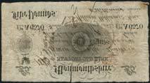WORLD AND BRITISH BANKNOTES x1005 Newport Old Bank, Monmouthshire, William Williams & Sons, 5, 1 May 1845, serial number A6570, black and white, value at top left and right, guilloche pattern at