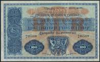 uncirculated and with its original presentation wallet, one of only 50 printed, thus extremely rare 1,000-1,500 1203 British Linen Bank, 20, 15 November 1957, serial number E5 11/067, blue on red and