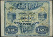 WORLD AND BRITISH BANKNOTES Commercial Bank of Scotland 1210 Commercial Bank of Scotland, 1, 3 January 1911, serial number 18/N 18/7, blue on yellow and pale blue, 1, 3