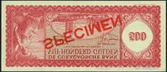 WORLD AND BRITISH BANKNOTES 192 Curaçaosche Bank, 500 gulden, 25 November 1954, serial number no.