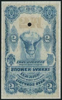 WORLD AND BRITISH BANKNOTES FINLAND FRANCE 283 Banque de France, specimen 5000 francs, ND (1949), and issued 5000 francs, 3rd November 1949,