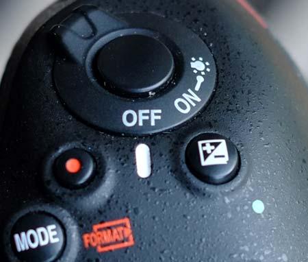 Exposure compensation Hold down and dial in the increase or decrease in exposure.