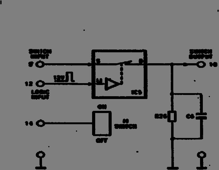 Lab No.4 PURPOSE: To illustrate the switching times and switching threshold of the analog switches.