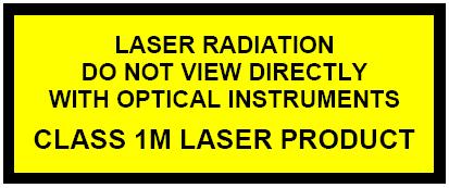 CHAPTER 1: IMPORTANT SAFETY INSTRUCTIONS WARNING: Avoid Personal Injury. The laser light source on this equipment or the fiber cables connected to this equipment emit invisible laser radiation.