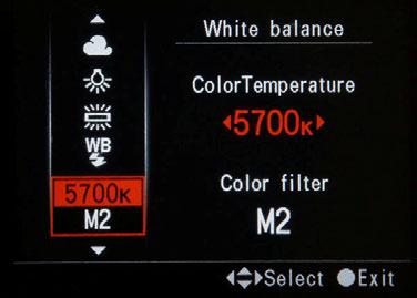 Really Cool Advanced Functions 195 The Color Temperature setting The next-to-the-last option on the White Balance menu (Figure 5-18) is designed for professionals who prefer to work in terms of exact