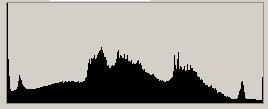 As you can see, the tall spike means there are more black pixels than of any other single color.