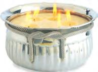 CANDLES IN TINS