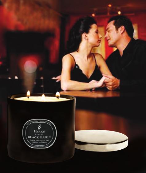 BLACK MAGIC COLLECTION For those intimate moments the Black Magic candle is made for lovers of a magical experience.