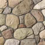 Shown: French Gray Cast-Fit Ancient Villa Ledgestone Ancient Villa Ledgestone stone veneer speaks to a time when homes and other buildings were