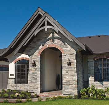Whether it s covering the entire structure or used as a strategic design component, Cultured Stone veneer makes an undeniably dramatic