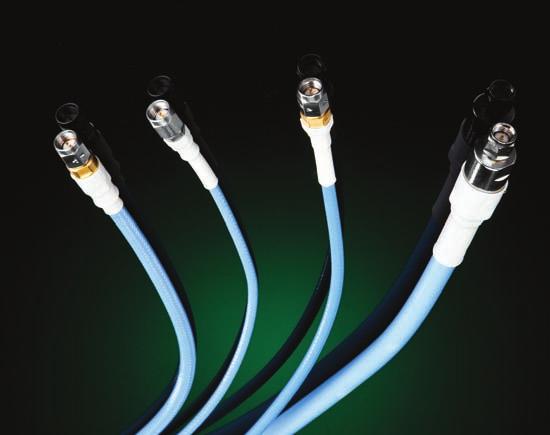 PhaseTrack PFlex Phase Stable Cable Assemblies For: All Phase Sensitive Systems Phase Optimized Flexible Alternative to
