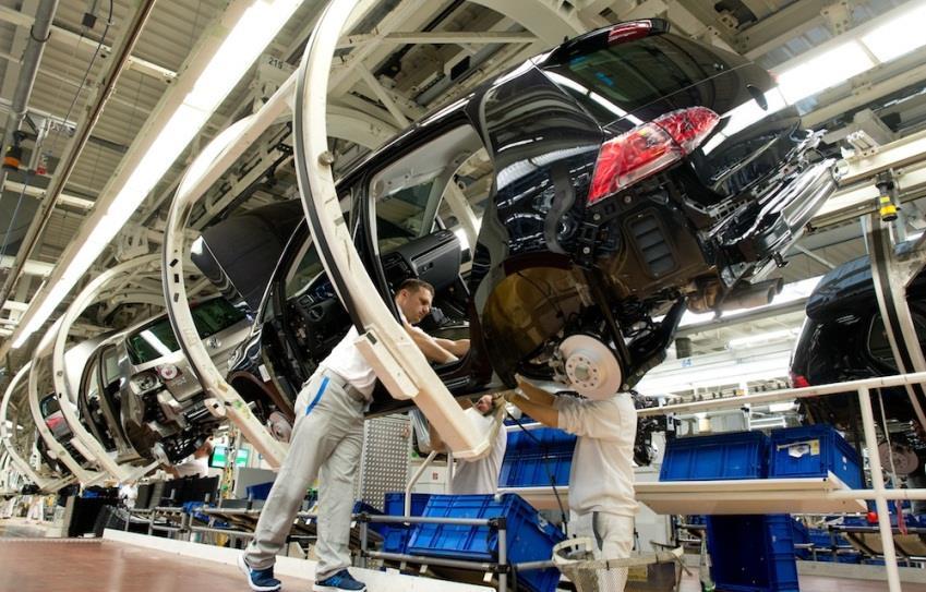 Application: Automotive Assembly Line Inventory Management System In this application, assembly line workers at this location require several different components to complete each assembly.