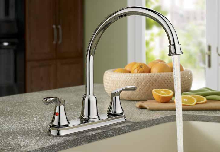 Cleveland Faucet Group Delivering Real Value. Total lower cost over the life of the product. Higher property value for you.