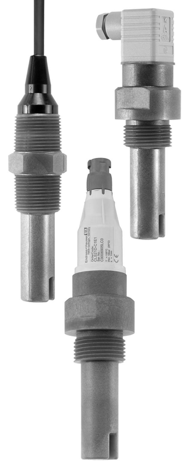 TI00085C/07/EN/14.14 71268310 Products Solutions Services Technical Information Condumax CLS21D/CLS21 Conductivity sensors, analog or digital with Memosens technology Cell constant k = 1.
