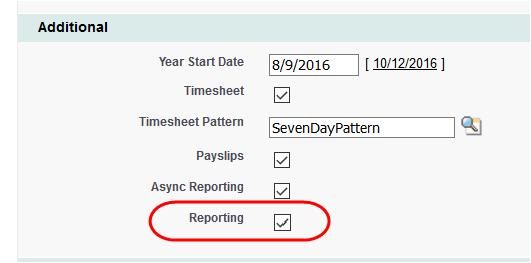 Setting Up WX Reports Policy Settings Policy Settings Add the Reporting checkbox to the Policy object and select it: 1. In the HR Manager Portal go to Setup > App Setup > Create > Objects. 2.