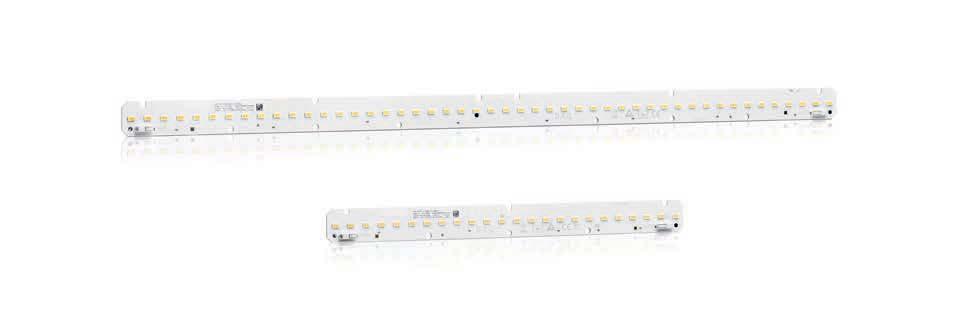 ASTARES K-Series Single white Standard lumen package High uniformity High efficiency exemplary image LED-Modules ASTARES K-Series LED Components Performance characteristics Linear LED modules for