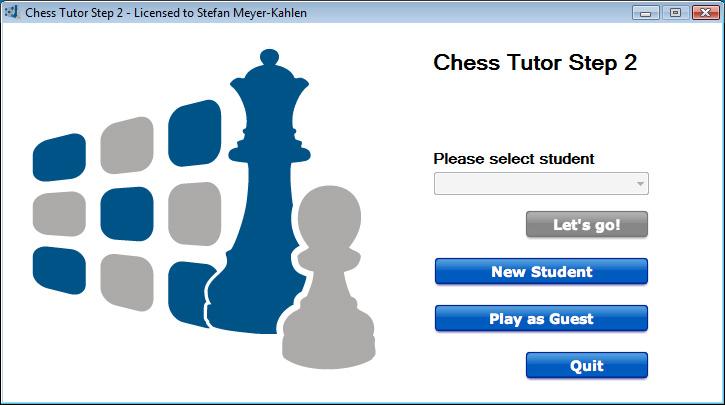 Normally the start icon for Chess Tutor with a link to the program is set up on your desktop. The Chess Tutor requires the Microsoft.NET libraries.